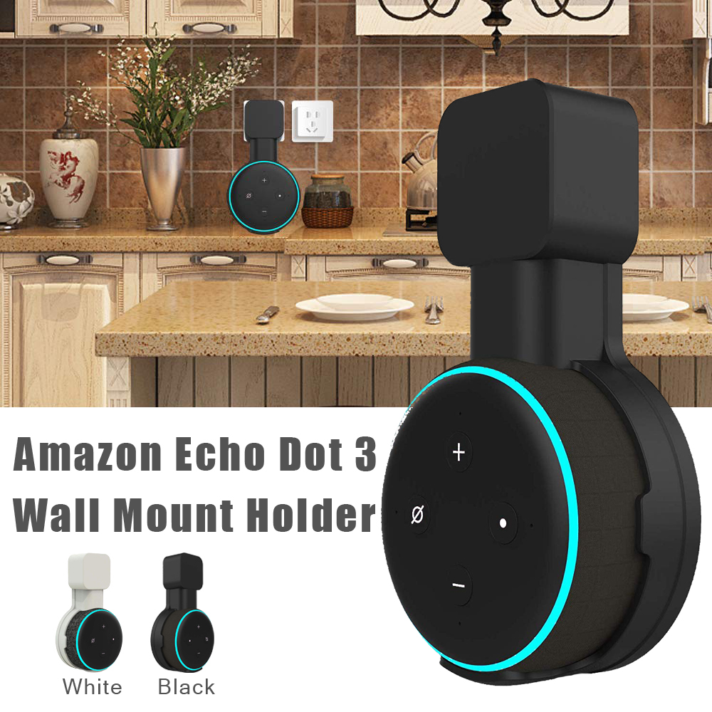 Amazon Speaker Echo Pop - Dudukan Dinding Echo Dot 3, Braket