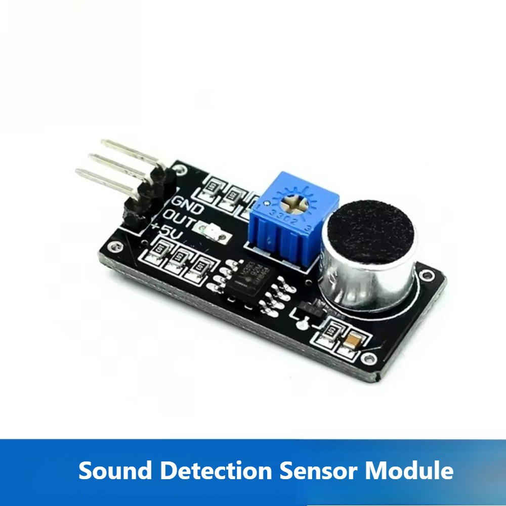 Home Automation With Arduino - Modul Sensor Deteksi Suara Mikrofon untuk
