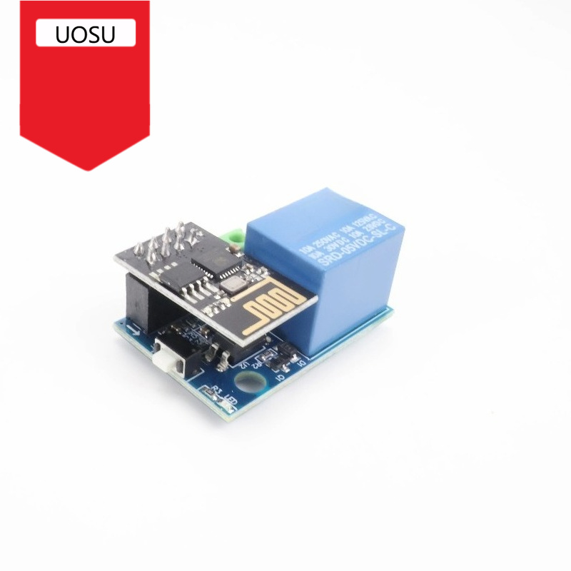 Home Automation With Arduino - ESP8266 ESP-01S 5V Modul Relai WiFi