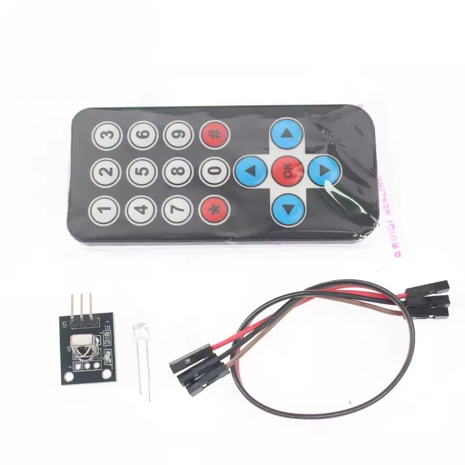 Home Automation With Arduino - HX1838 Modul Sensor Penerima Inframerah IR