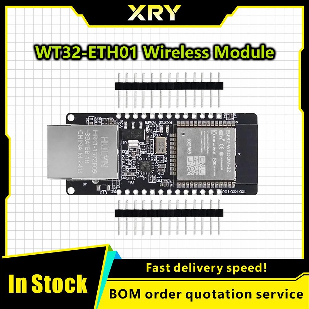 Ethernet Module W5500 - WT32-ETH01 Tertanam Port Seri Jaringan Bluetooth