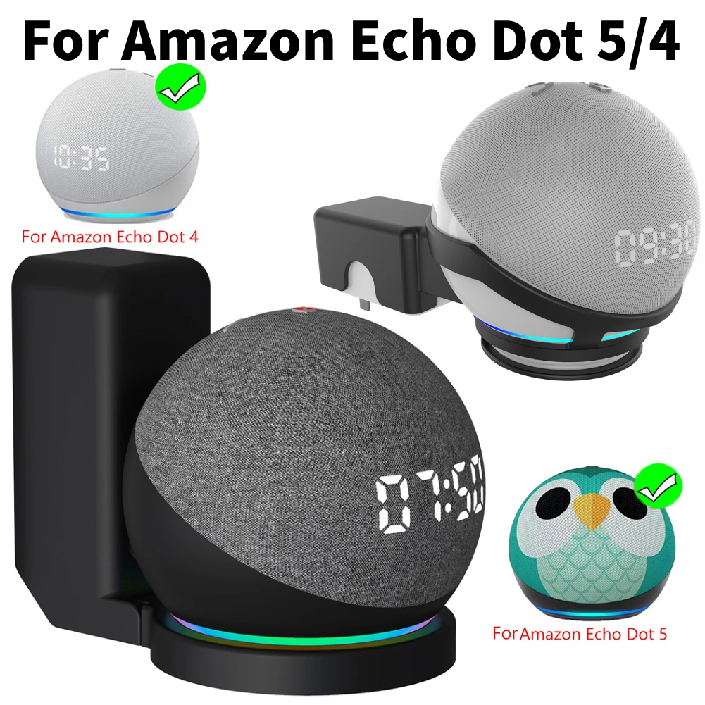 Amazon Speaker Echo Dot 5 - Dudukan dinding portabel untuk Amazon Alexa