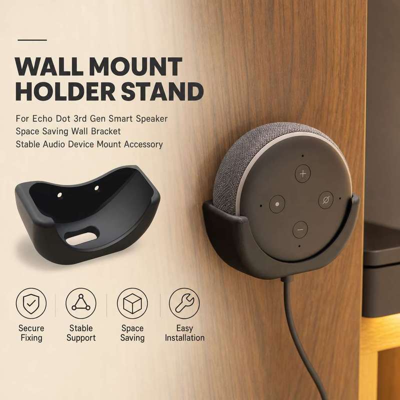 Amazon Speaker Echo Pop - Braket Pemasangan Speaker Pintar di Dinding