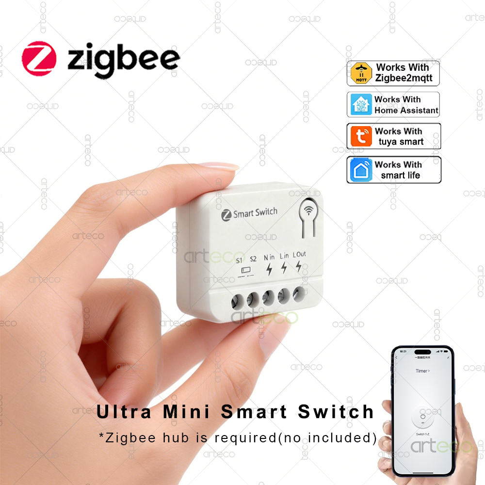 Diy Home Automation Controller - Zigbee Mini Breaker DIY Modul Sakelar