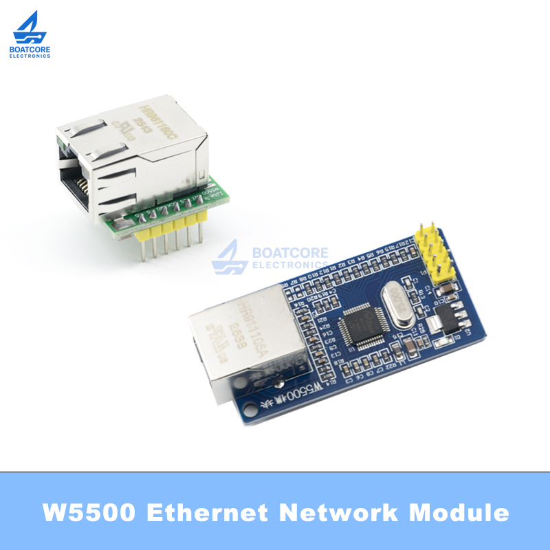 1 Buah Chip W5500 Baru Konvert - Ethernet Module W5500 ulasan dan harga