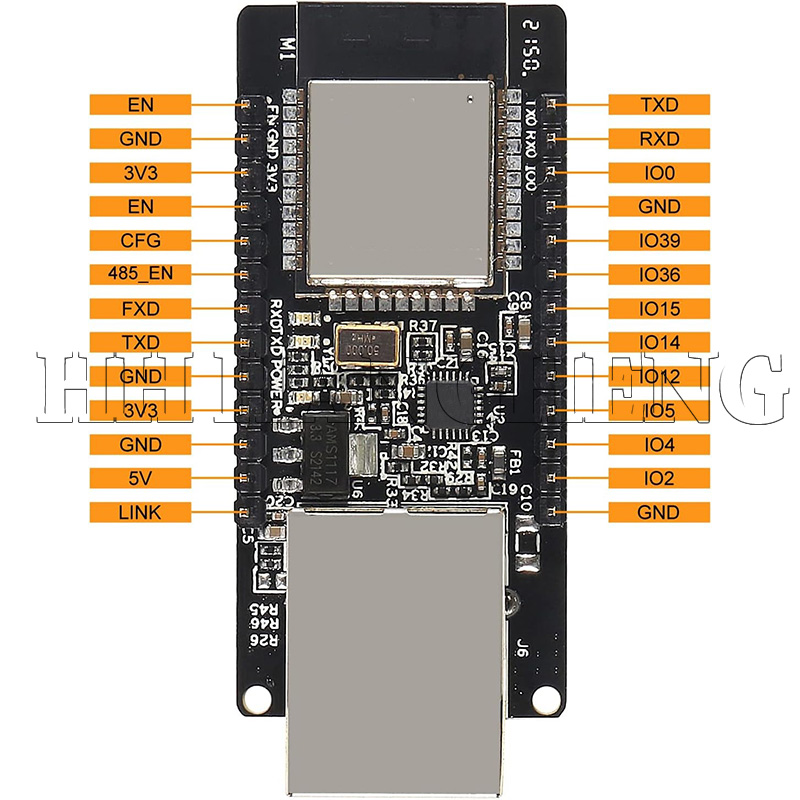 10-1 Buah WT32-ETH01 Modul Nir - Ethernet Module W5500 ulasan dan harga