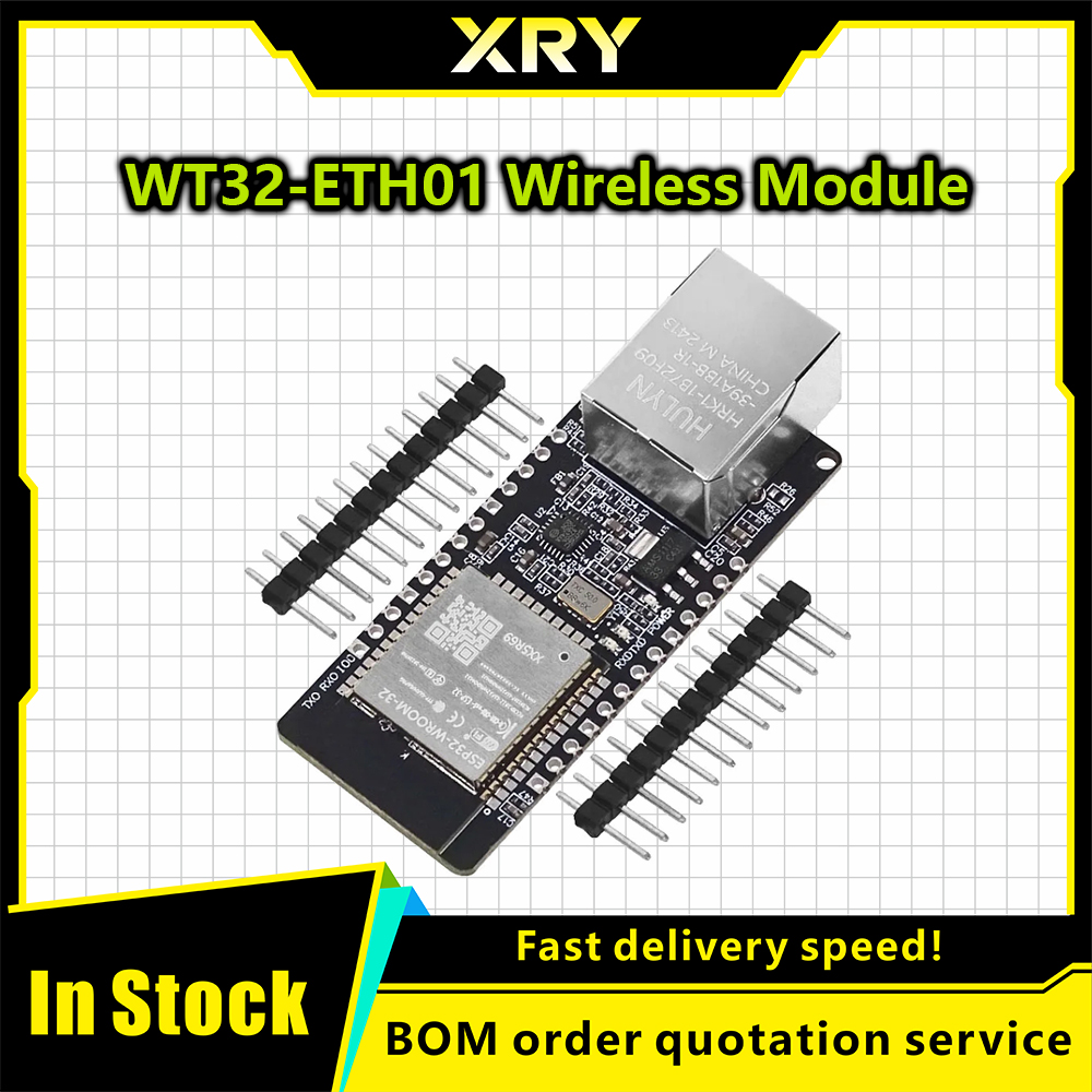 WT32-ETH01 Tertanam Port Seri  - Ethernet Module W5500 ulasan dan harga