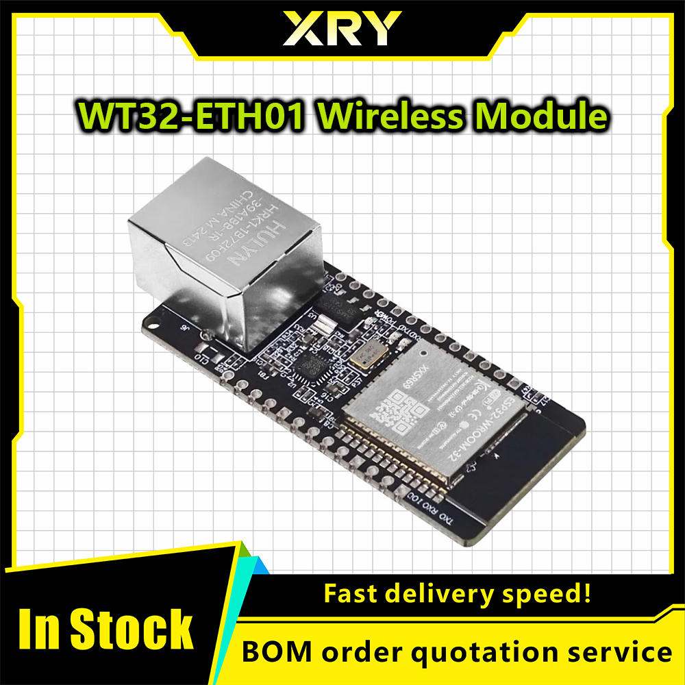 WT32-ETH01 Tertanam Port Seri  - Ethernet Module W5500 ulasan dan harga