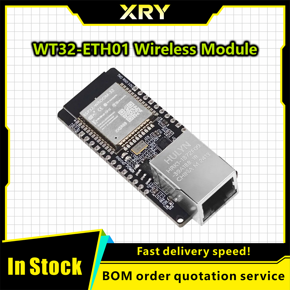 WT32-ETH01 Tertanam Port Seri  - Ethernet Module W5500 ulasan dan harga