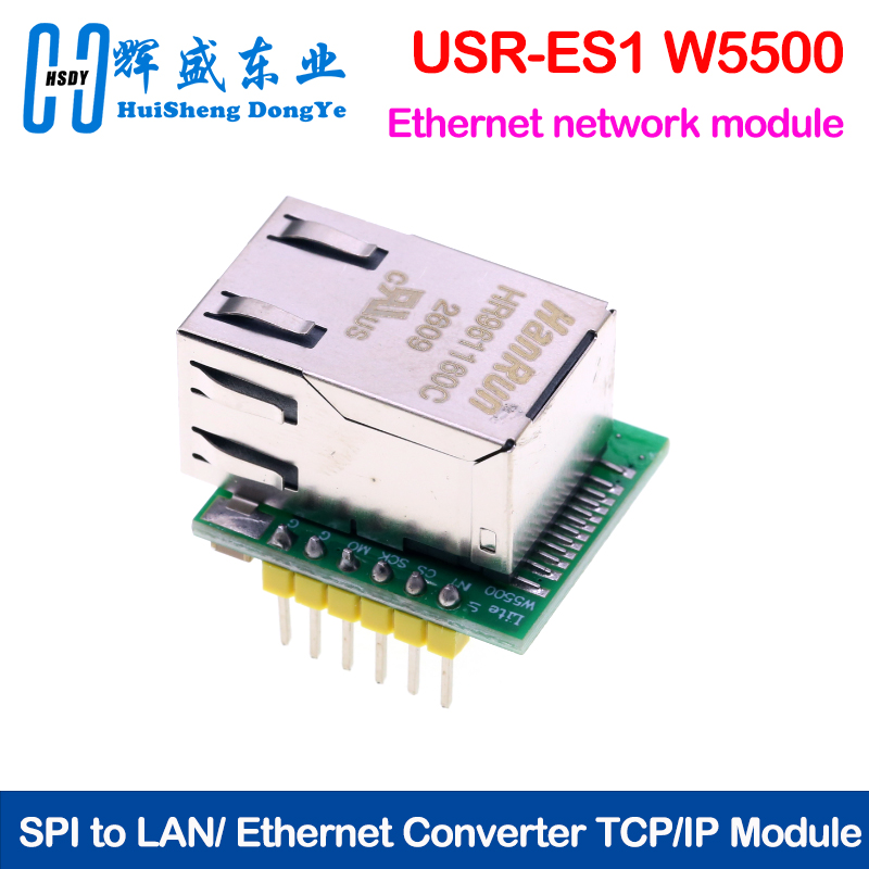USR-ES1 W5500 Modul Jaringan E - Ethernet Module W5500 ulasan dan harga