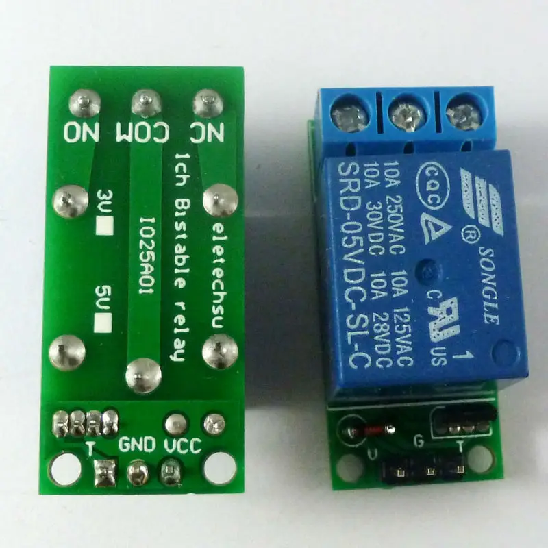 Modul Relai Flip-Flop Latch Bi - Home Automation With Arduino ulasan dan harga