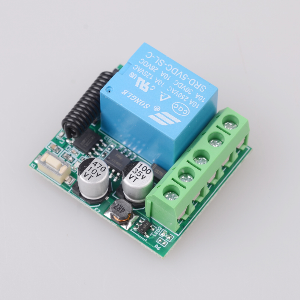 DC 12V 433Mhz RF Saklar Remote - Diy Home Automation Controller ulasan dan harga