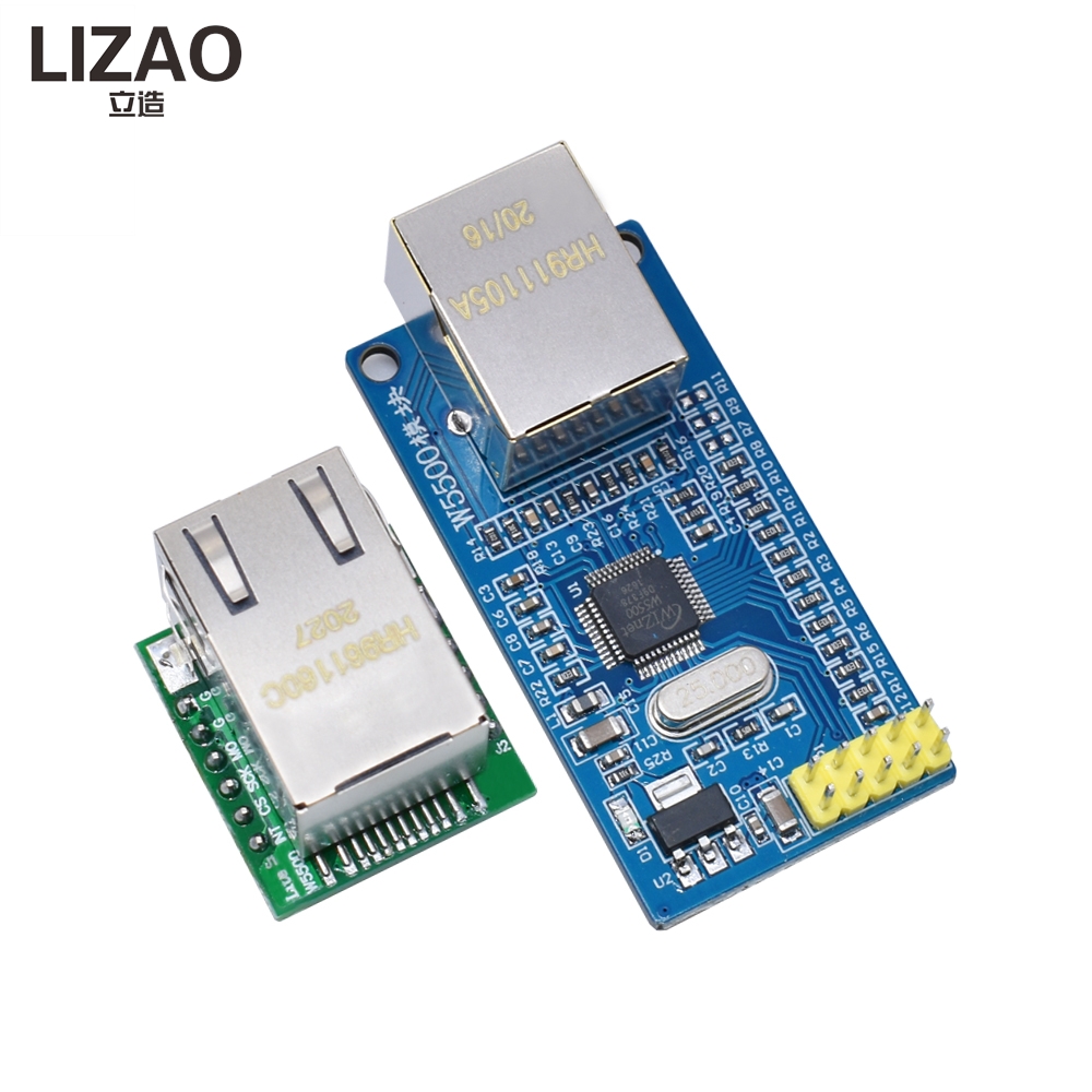 Modul Jaringan Ethernet LIZAO  - Ethernet Module W5500 ulasan dan harga
